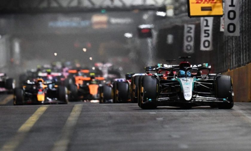 Russell dominates in Las Vegas as Verstappen clinches fourth title