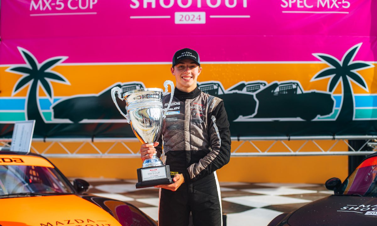 Mazda MX-5 Cup $150,000 scholarship goes to Noah Harm