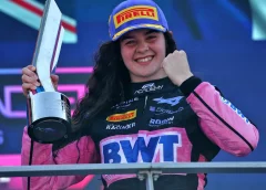 Rising Star Abbi Pulling Earns High Praise from F1’s Esteban Ocon as she Nears Academy Title Triumph