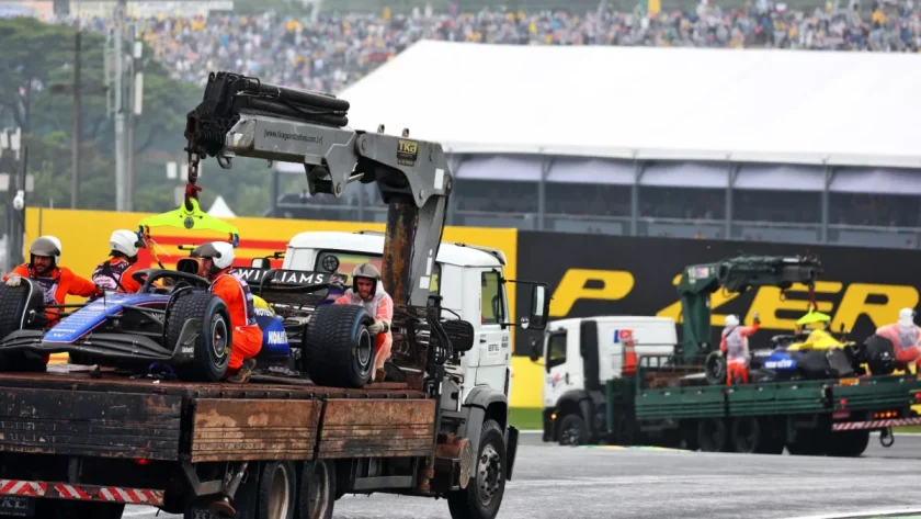 Williams drivers laud quick recovery from Brazil F1 crashes