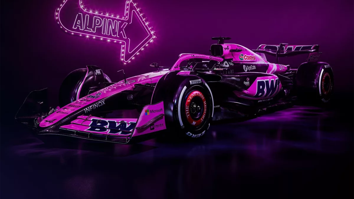 Alpine running all-pink livery for final three rounds of F1 2024