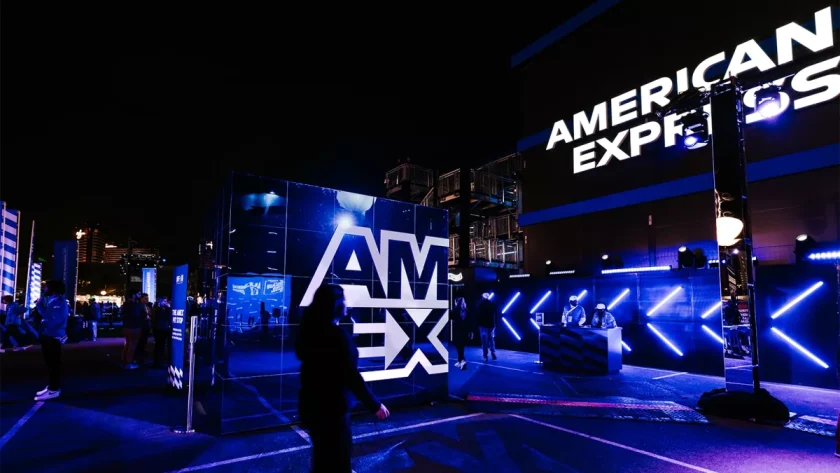 How Amex is boosting the fan experience at the Las Vegas GP