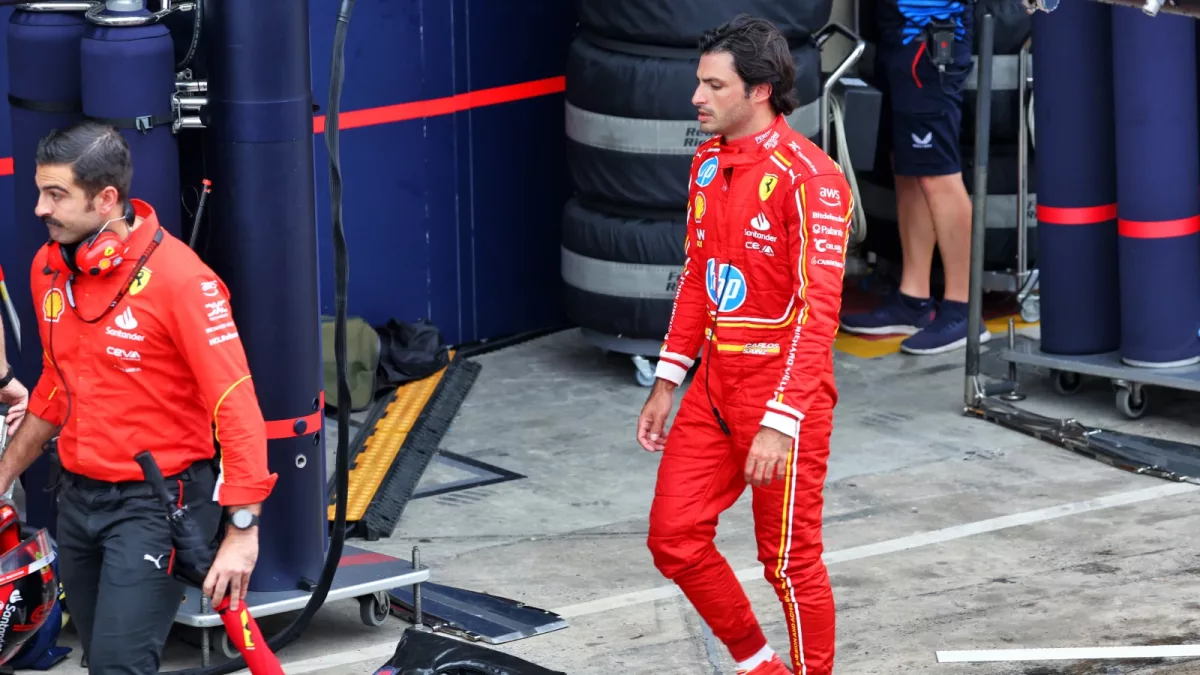 Ferrari Frustration: Carlos Sainz's Brazil GP Qualifying Crash Raises Red Flags