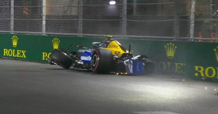 Williams crash bill rises with huge Las Vegas shunt