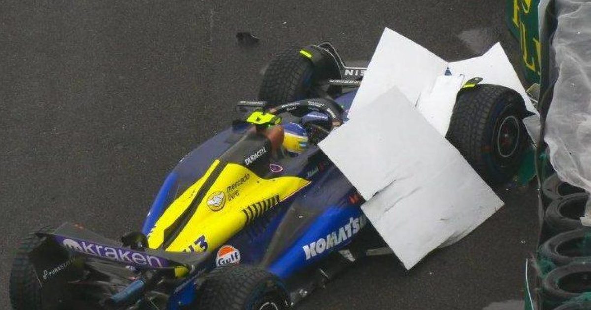 Red flag triggered after Q1 crash in wet conditions