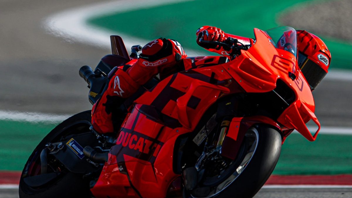 Marc Marquez reveals his first impressions after testing MotoGP factory Ducati