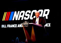 Outgoing TRD president Wilson receives Bill France Award