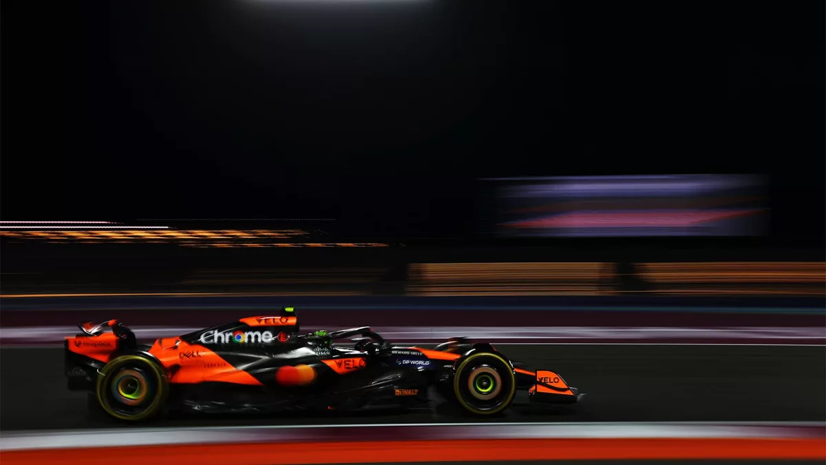 McLaren’s Lando Norris takes F1 Sprint pole in Qatar