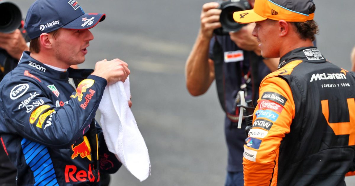 Sparks Fly as Verstappen and Norris Banter in British Grand Prix Showdown