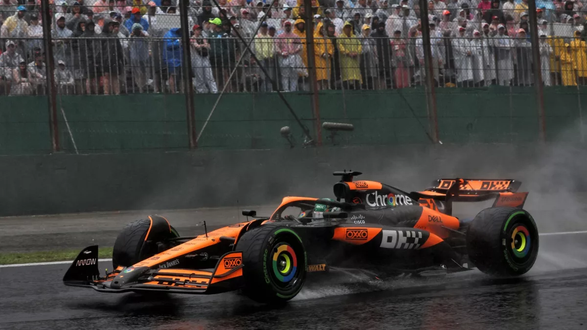 Oscar Piastri's Daring Performance in the F1 Brazil GP Uncovers Wet Tyre Challenges