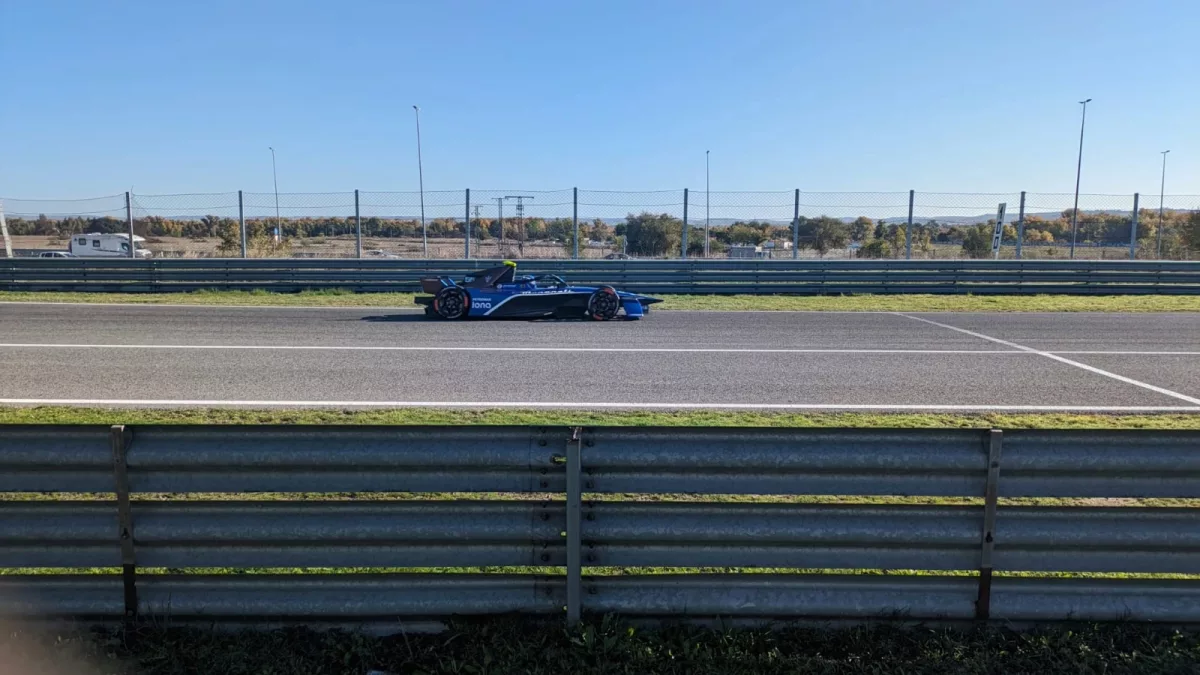 Jake Hughes fastest in Session 2 of Formula E test