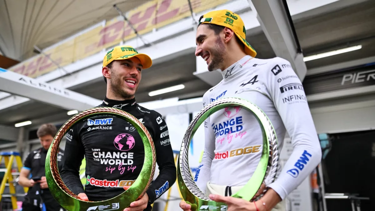 Pierre Gasly: Alpine Brazil GP podium built on ‘personal relationship’ with Esteban Ocon