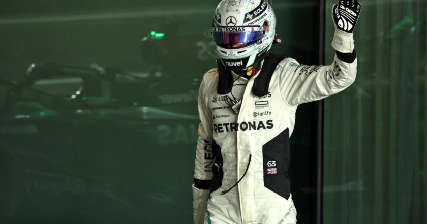 Russell rues sprint pole loss over ‘confused’ Mercedes car