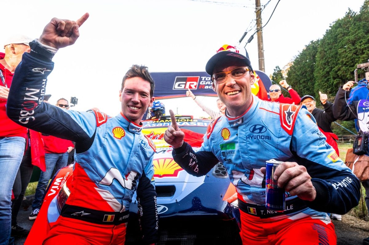 Neuville wins first WRC title, Toyota snatches manufacturers’ crown in Japan finale