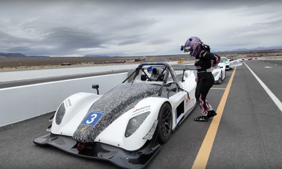 A two-day transformation by Sally McNulty in the Radical SR3 XX at Spring Mountain