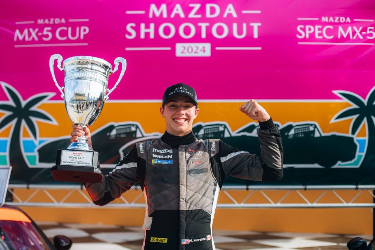 Inside MX-5 Cup: meet 2024 Scholarship Shootout winner Noah Harmon