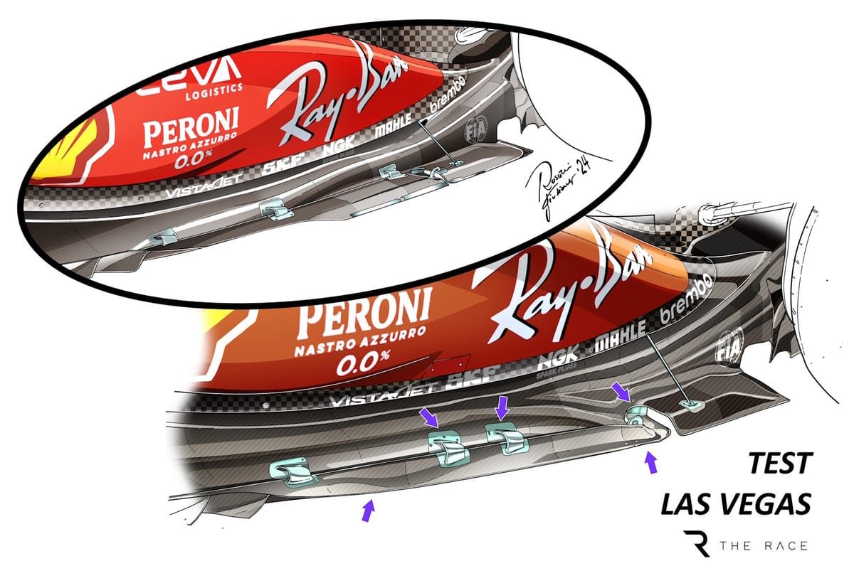 Why Ferrari tried a floor it will never race in Las Vegas