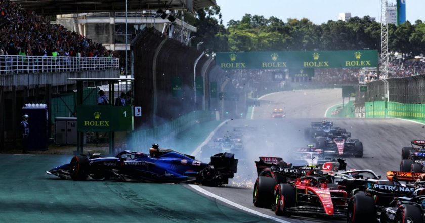 F1 sprint Brazilian GP start time today | São Paulo