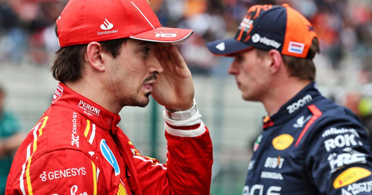 Leclerc scoffs at outrageous Verstappen F1 title claim