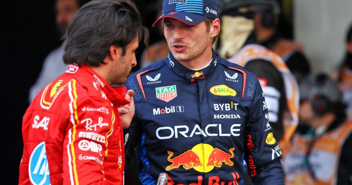 Sainz points to Verstappen hindrance after Ferrari 'reality check'