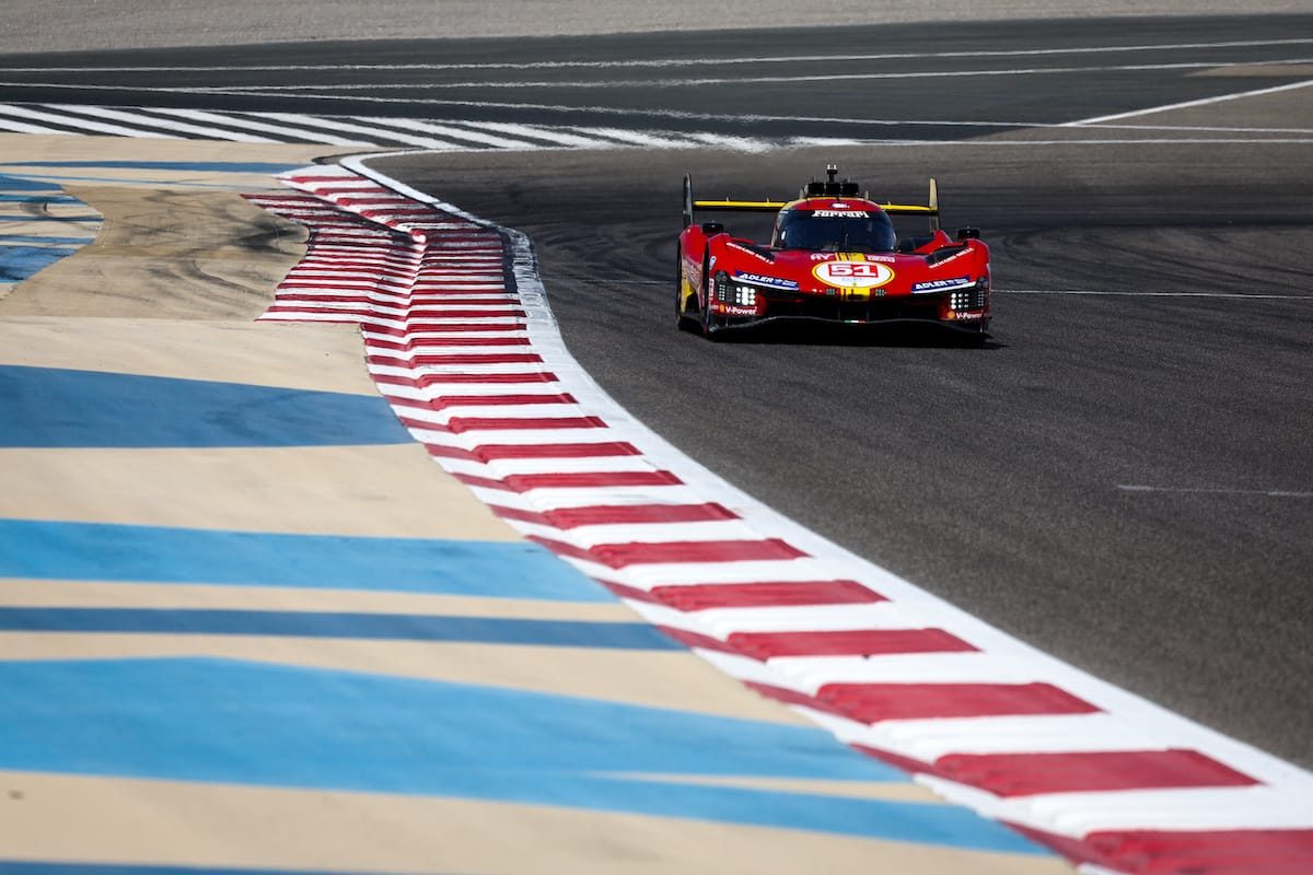 James Calado leads at Bahrain for Ferrari, 2 hours in