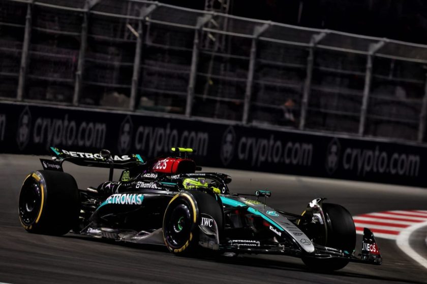 Mercedes dominates opening Las Vegas GP practice