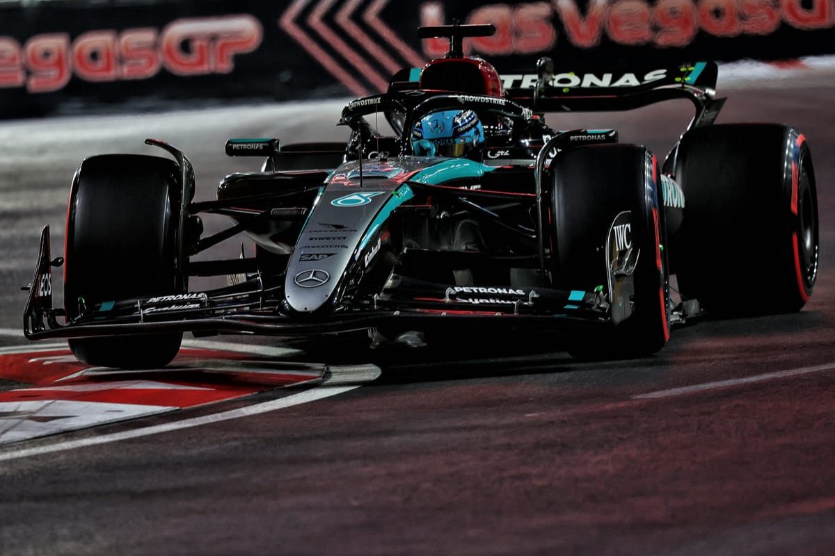 Mercedes favourite? Russell heads four-way fight after Las Vegas FP3