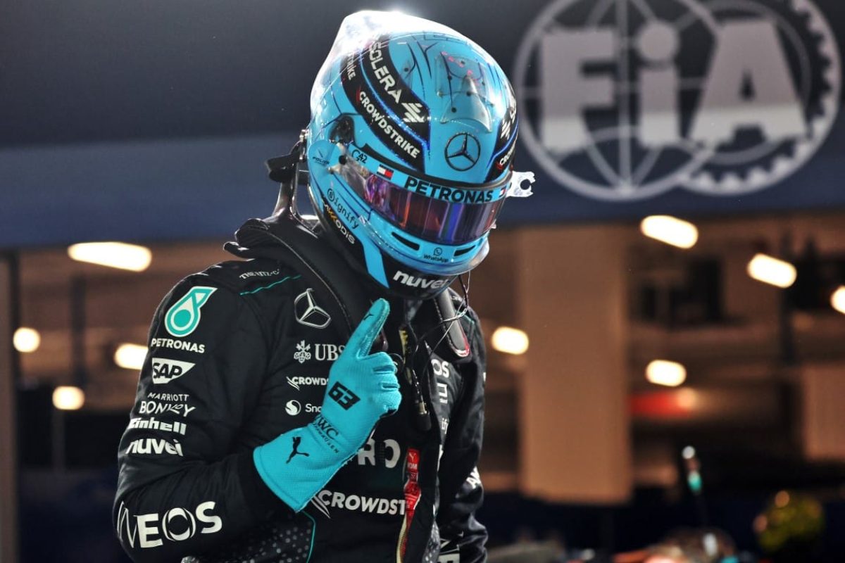 Russell on Vegas GP F1 pole as Hamilton flounders