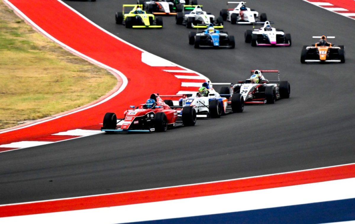 Van't Pad Bosch goes from last to first to win JS F4 at COTA