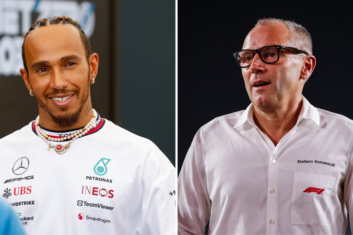 Hamilton confronts F1 CEO with HUGE demand live on TV