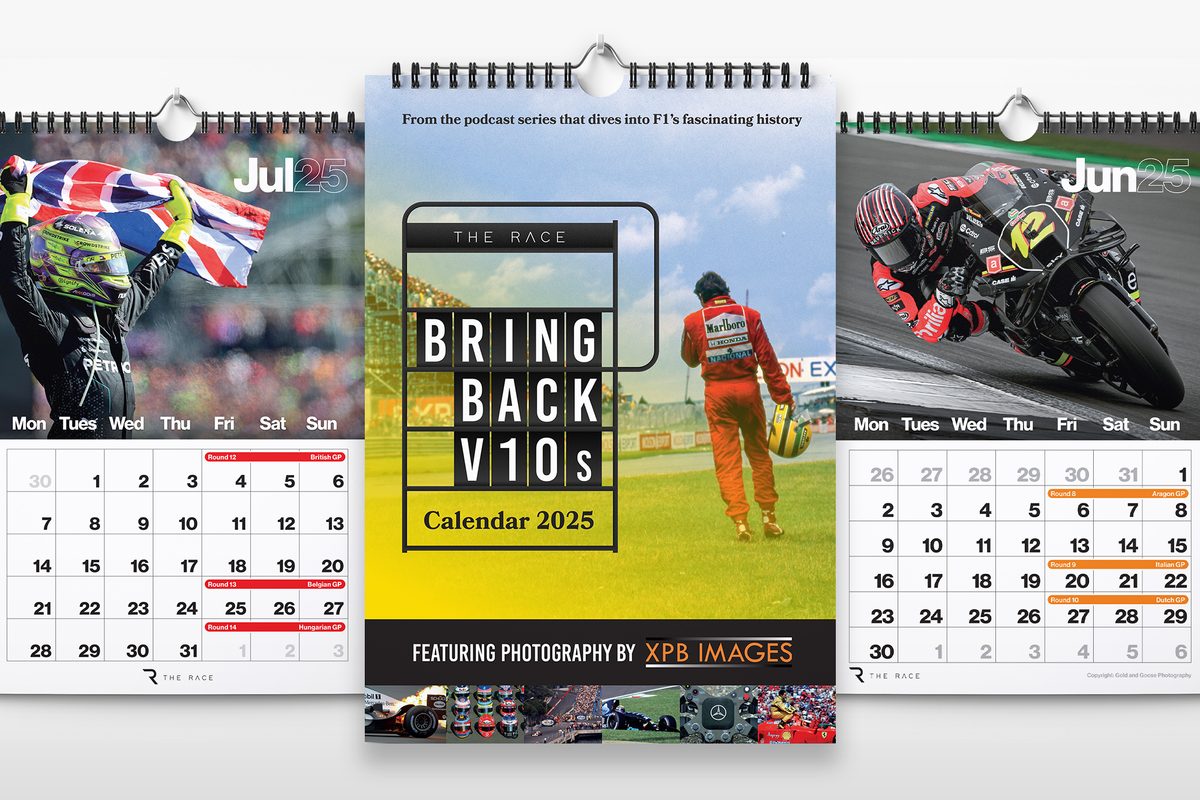 The Race 2025 calendars out now!