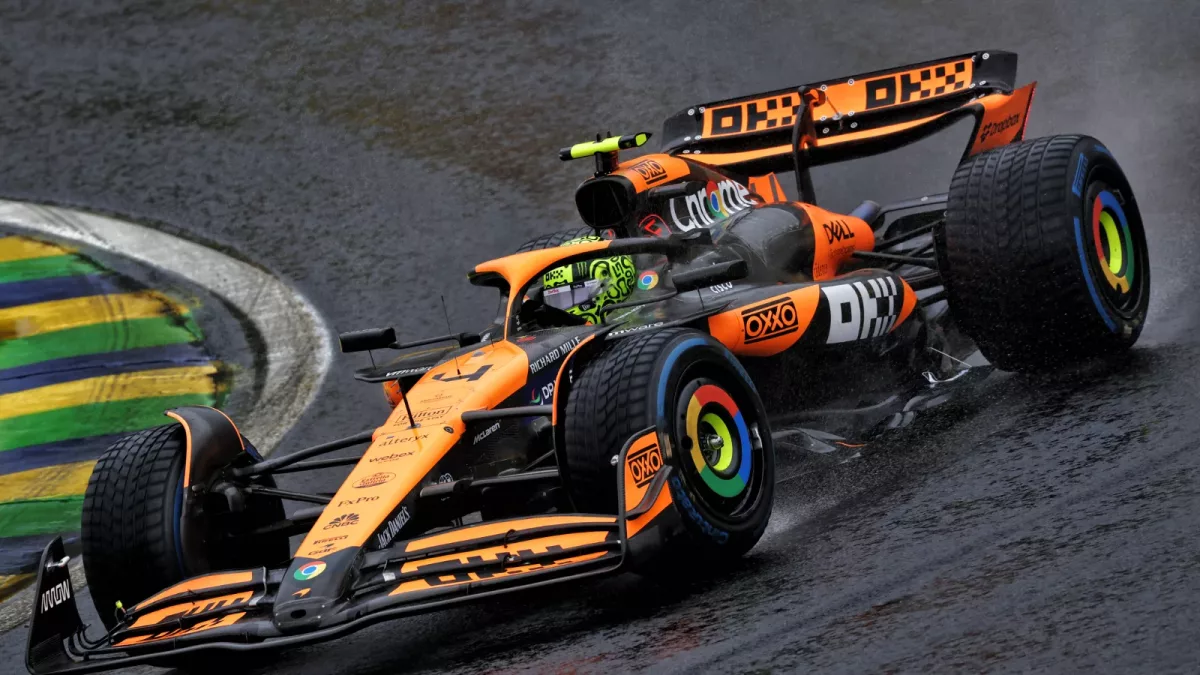 Unyielding Norris Battles Against Red Bull's Supremacy in the Brazilian Grand Prix