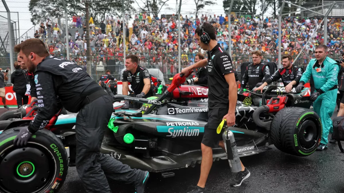 Mercedes escapes penalty over F1 Brazil GP tyre pressure infringement