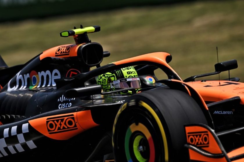 Lando Norris tops Sao Paulo GP practice for McLaren