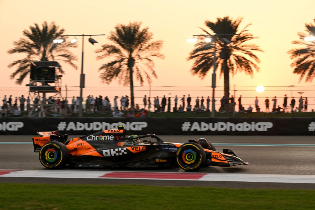 Norris leads McLaren one-two in Abu Dhabi practice 2