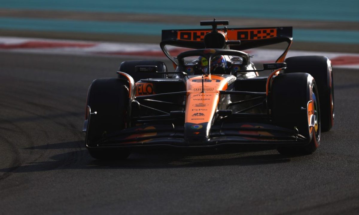 McLaren locks out top two spots in final F1 practice of the year