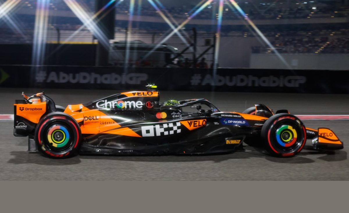 Norris leads McLaren front row sweep in Abu Dhabi