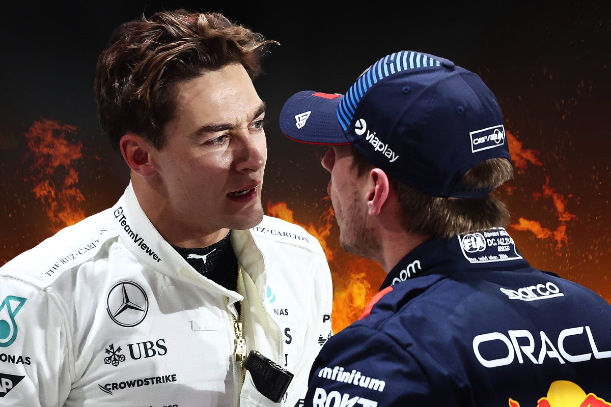 Mercedes star slams 'BULLY' Verstappen in crash threat claim