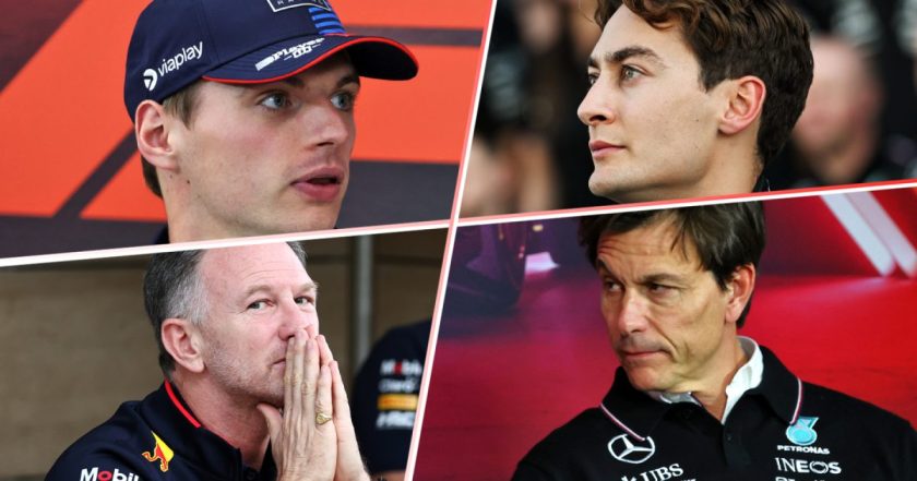 Revving Up the Drama: The High-Octane Feud Between Verstappen and Russell