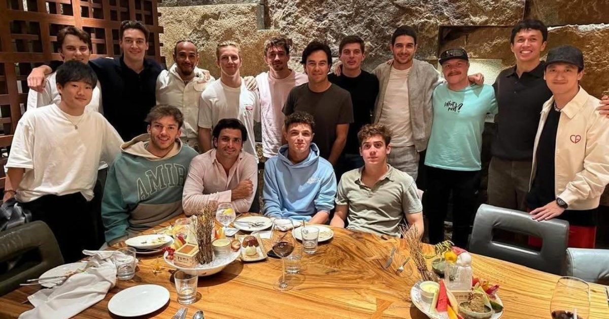 Huge F1 drivers' dinner bill revealed - and who paid