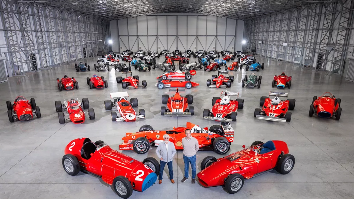 Bernie Ecclestone selling collection of 69 historic F1 marvels