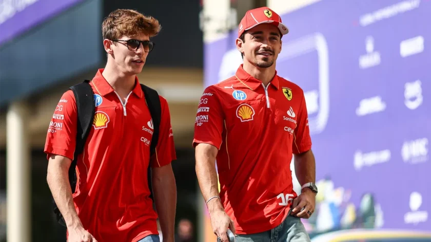 Leclerc Brothers Make History Together at Abu Dhabi Grand Prix