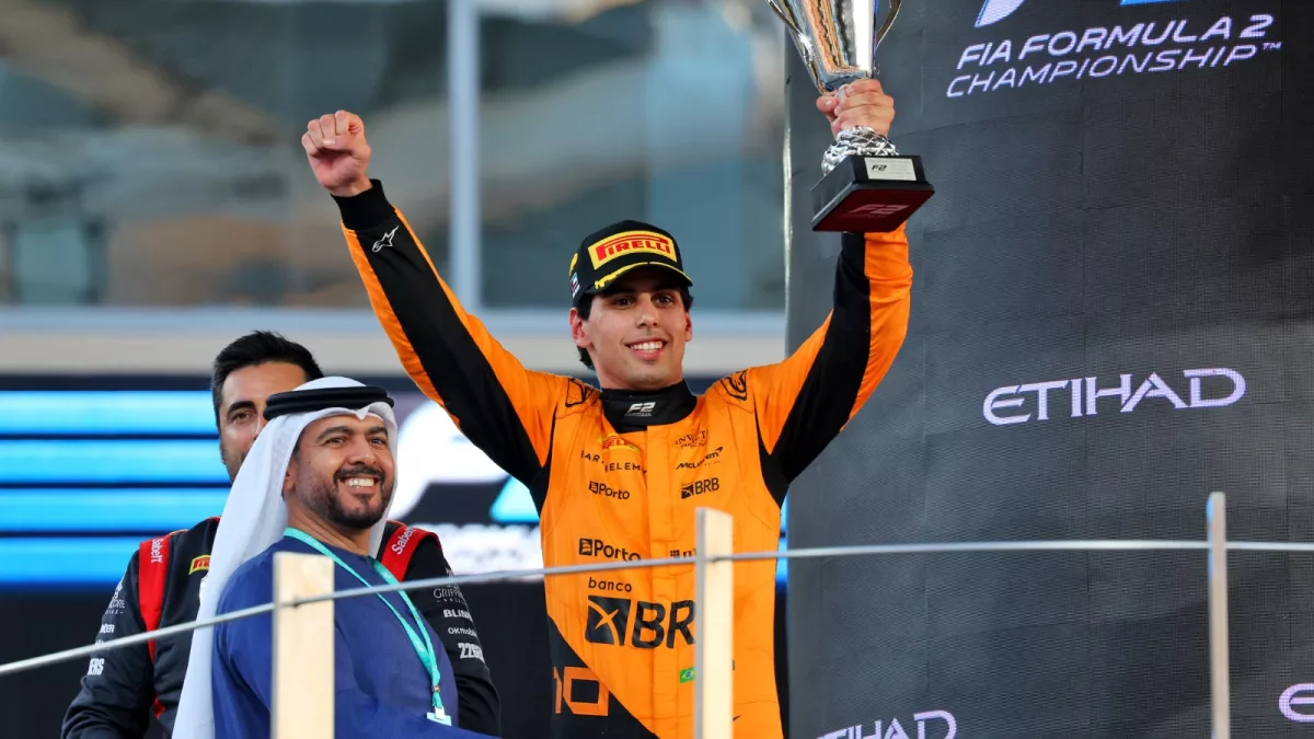 Gabriel Bortoleto takes F2 title as Joshua Durksen wins Abu Dhabi Feature race