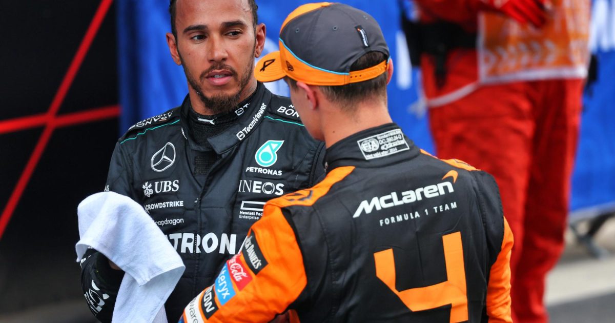 Hamilton learns stewards verdict after Norris investigation