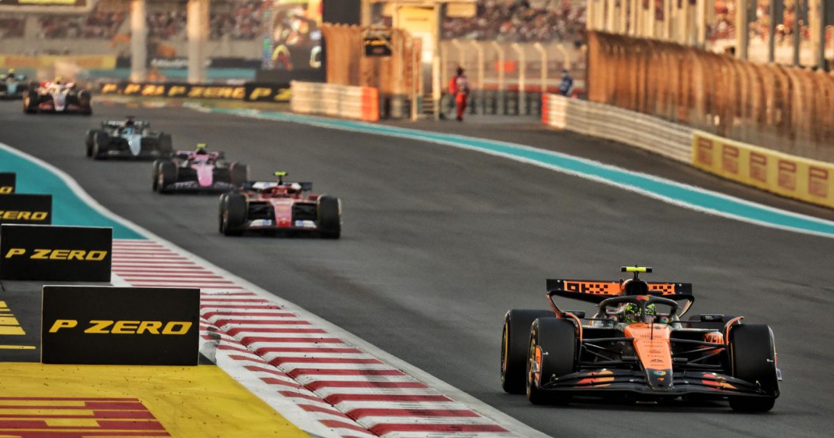 2024 F1 Abu Dhabi Grand Prix - results