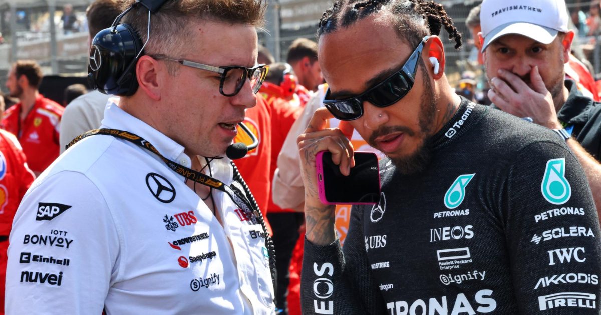 Hamilton recalls origins of iconic Mercedes radio call