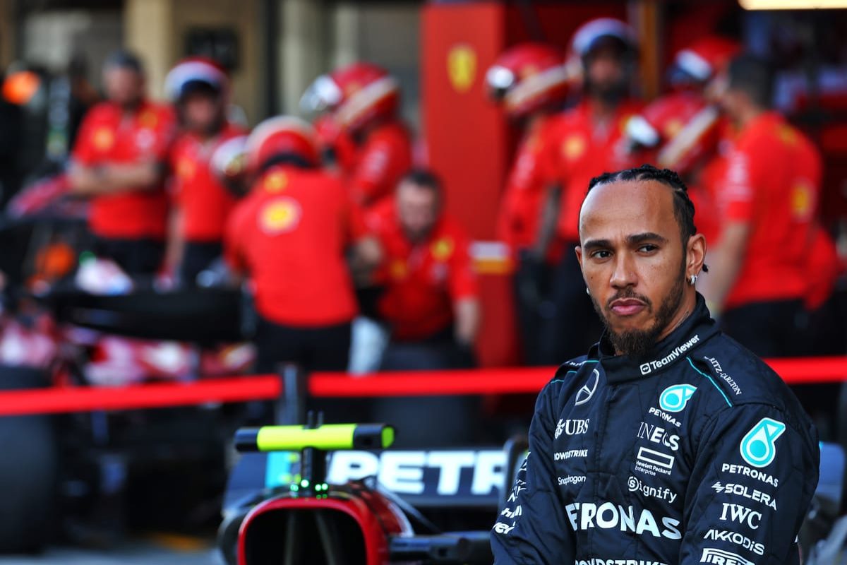 The weird contrast within Hamilton's Mercedes farewell