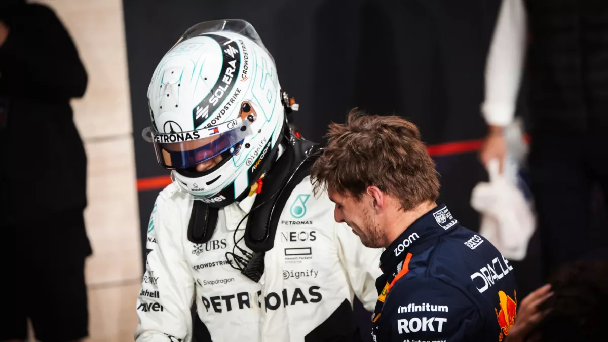 George Russell casts verdict on incident that cost Max Verstappen Qatar F1 pole