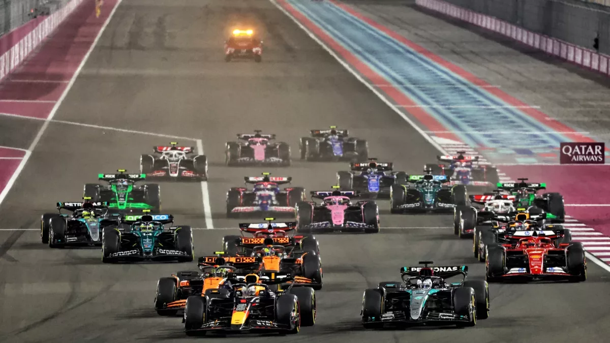 George Russell was ‘expecting a crash’ with fired up Max Verstappen in Qatar