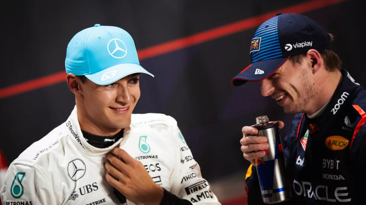 George Russell reveals Max Verstappen threatened to crash into him in Qatar